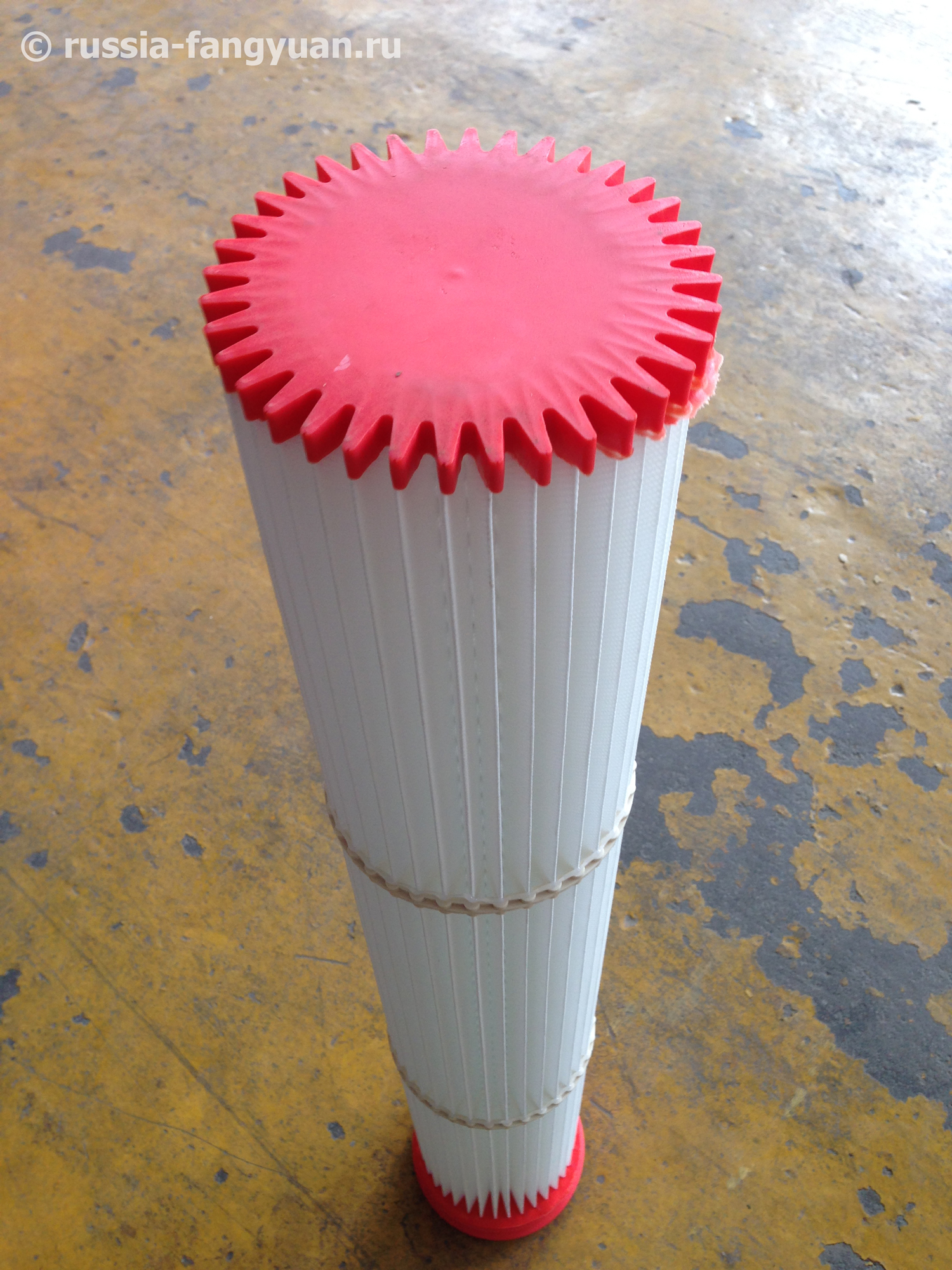 Сменный картридж (фильтр) пылеуловителя цементного силоса